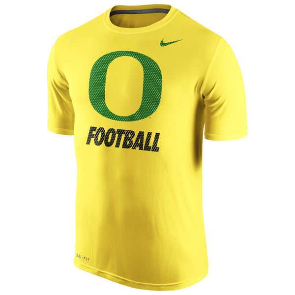 Oregon Ducks Nike Sideline Dri-FIT Legend Logo WEM T-Shirt - Yellow,We sell and wholesale Oregon Ducks Nike Sideline Dri-FIT Legend Logo WEM T-Shirt - Yellow on line form chian!